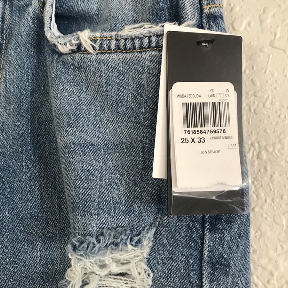 Guess Distressed High Waist Jeans NWT - Picture 7 of 7